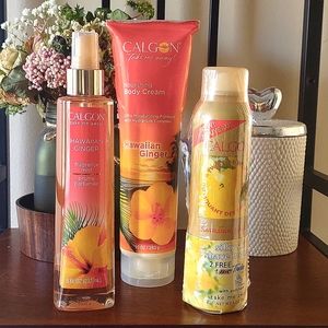 4pc CALGON Personal Care & Grooming set (Hawaiian Ginger)
